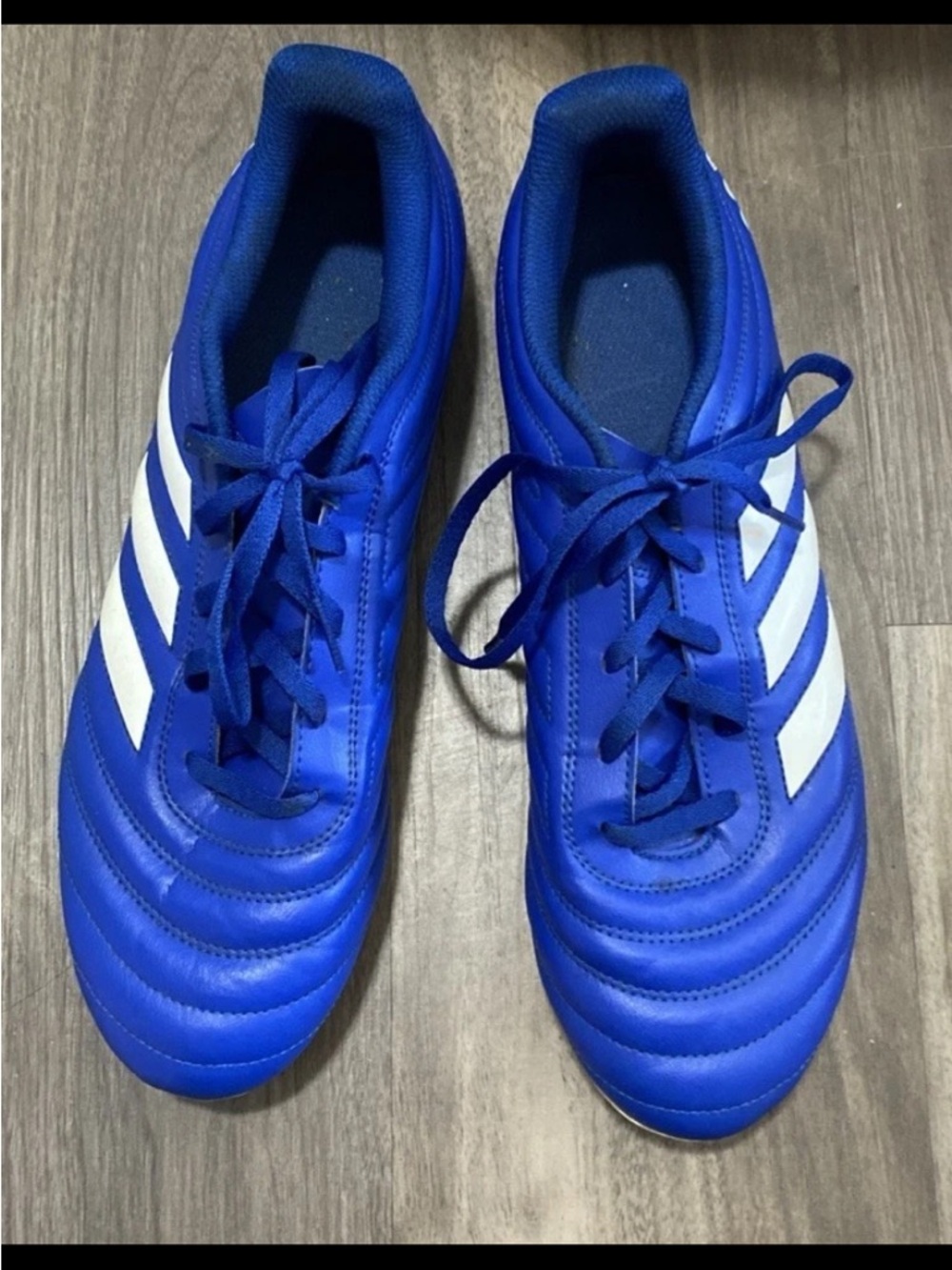 🌺SOLD🌺Adidas COPA Blue Soccer Cleats. WORN TWICE. Xlnt for Firmer ground.